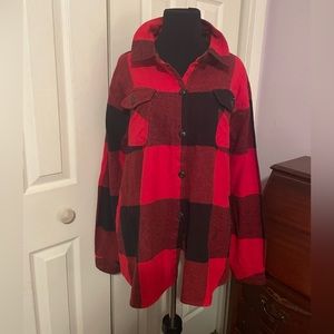 Woolrich swing shacket